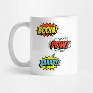 Comic Book Pow Zap Mug